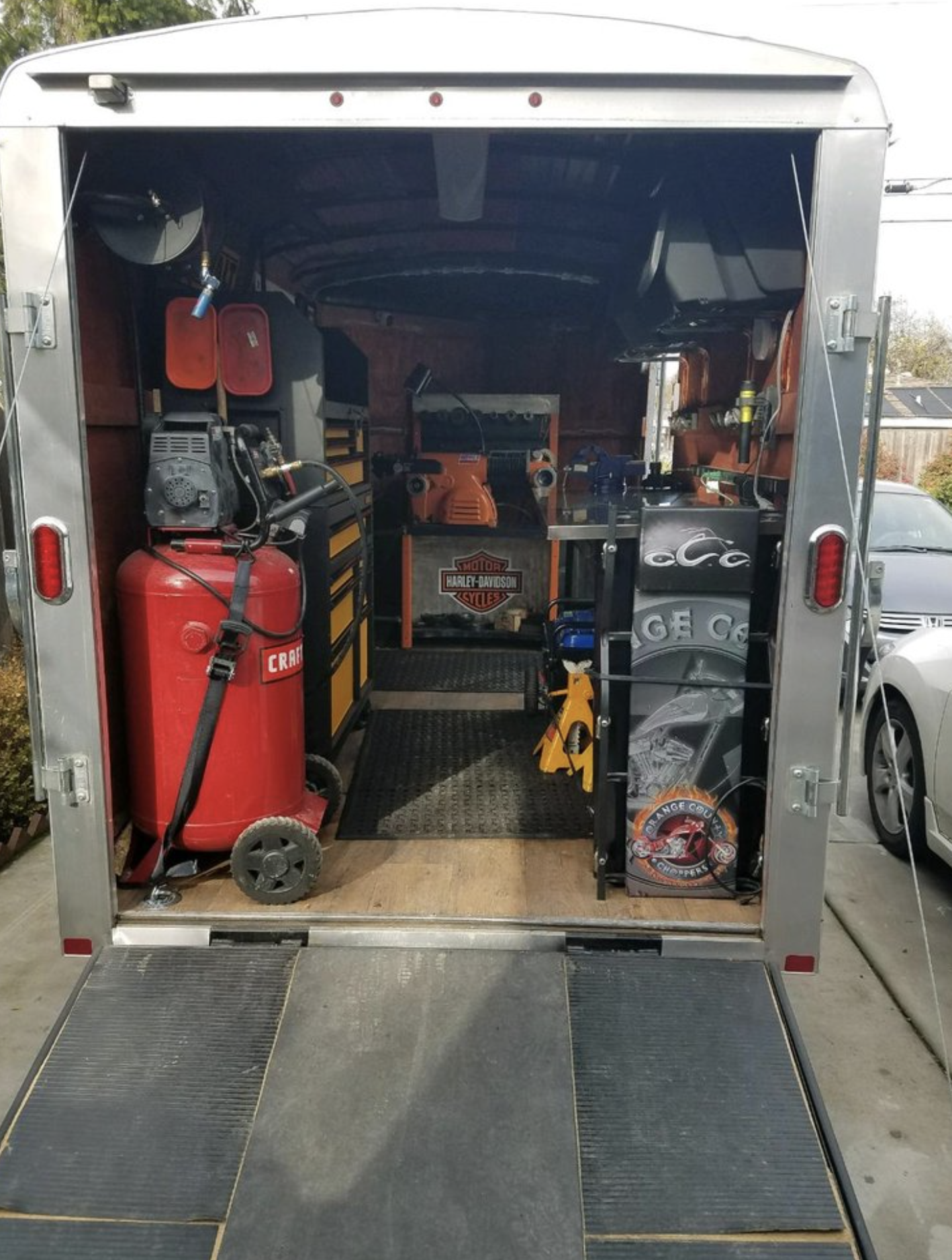 this image shows roadside mobile mechanic in Littleton, CO